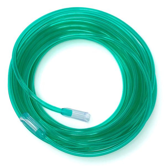 Salter GREEN Crush Resistant 3-Channel Oxygen Supply Tubing - 14 Foot