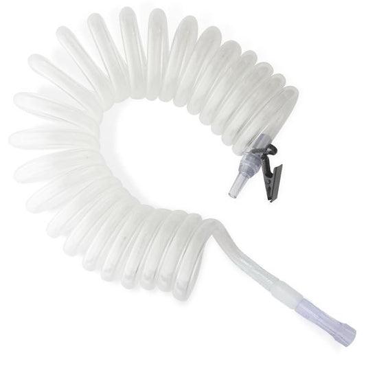 Tidy Tubing Self-Retracting Oxygen Supply Tube (with Free Nasal Cannula) - 5 Foot